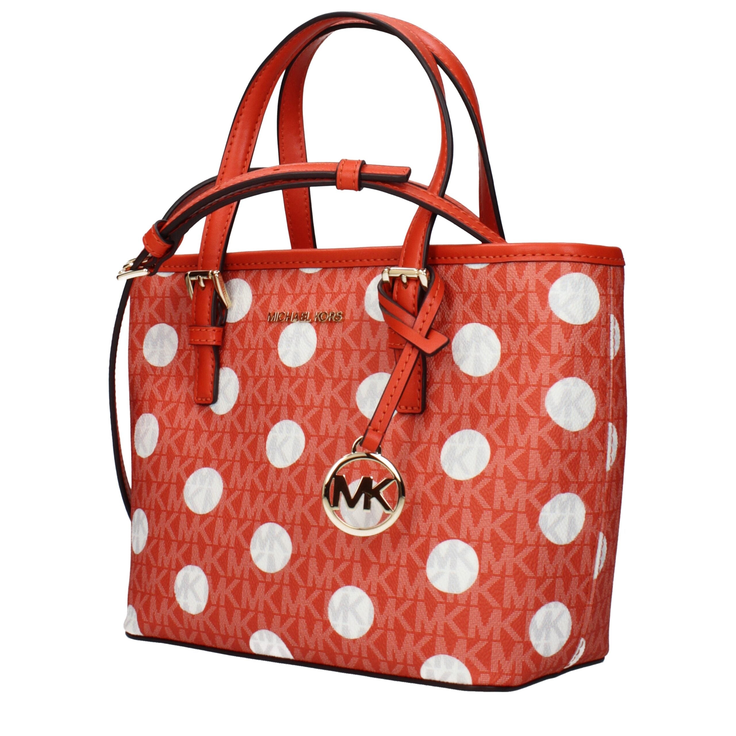Orange Fabric Backpacks