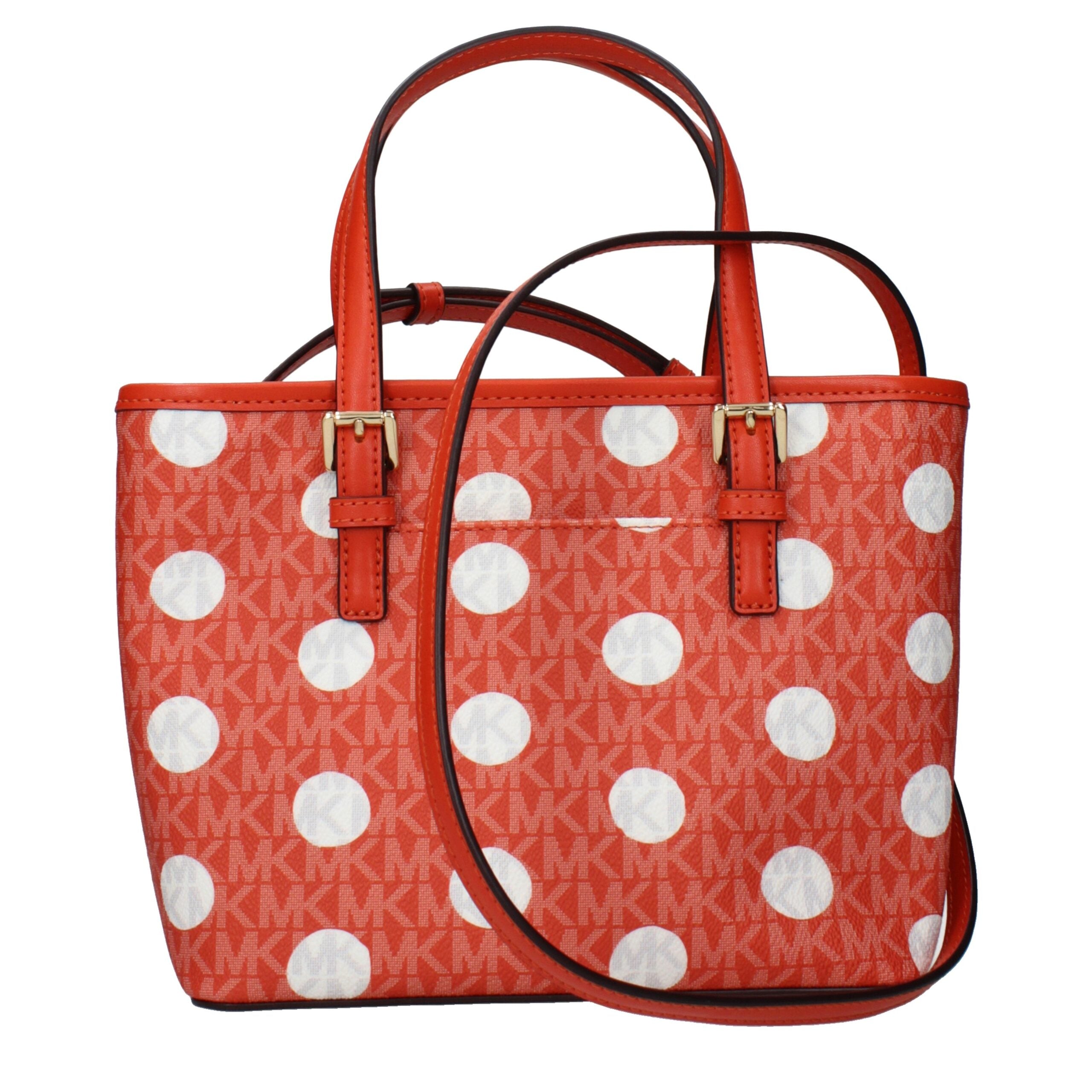 Orange Fabric Backpacks