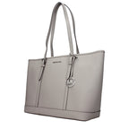 Gray Leather Shoulder Bags