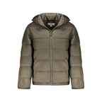 Brown Polyamide Jackets & Coat