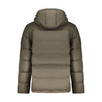 Brown Polyamide Jackets & Coat